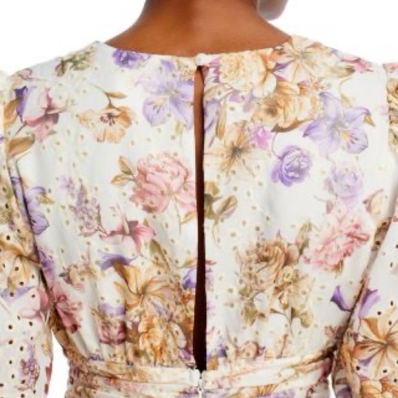 BNWT Line & Dot Floret Mini Dress - Picture 6 of 6